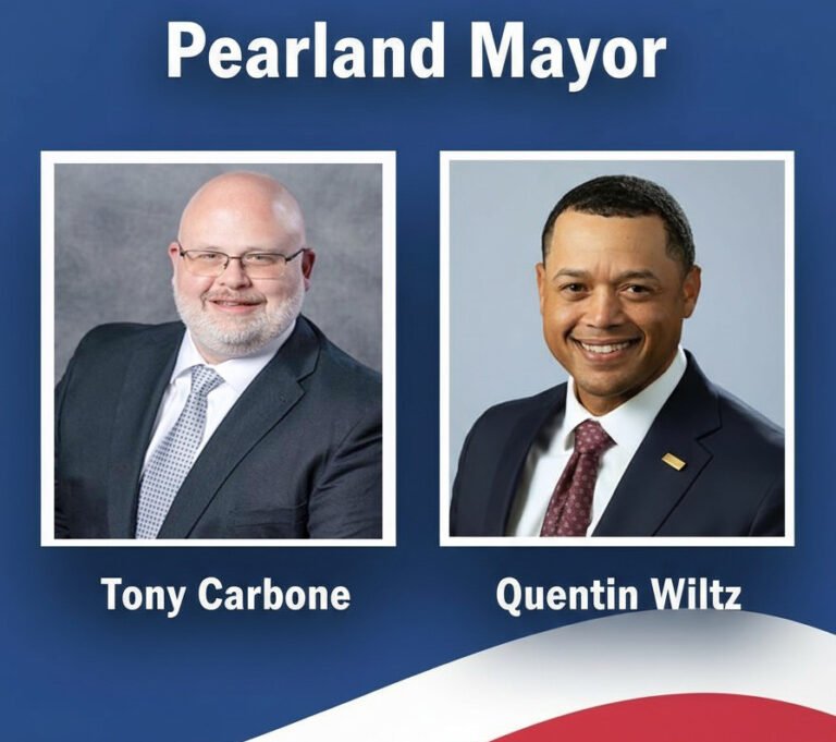 Candidates Carbone and Wiltz Offer Competing Visions in Pearland Mayoral Debate