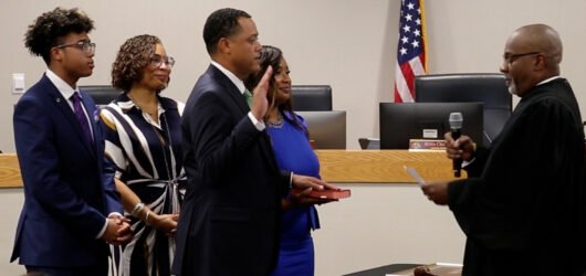 Quentin Wiltz Sworn in As Mayor of Pearland