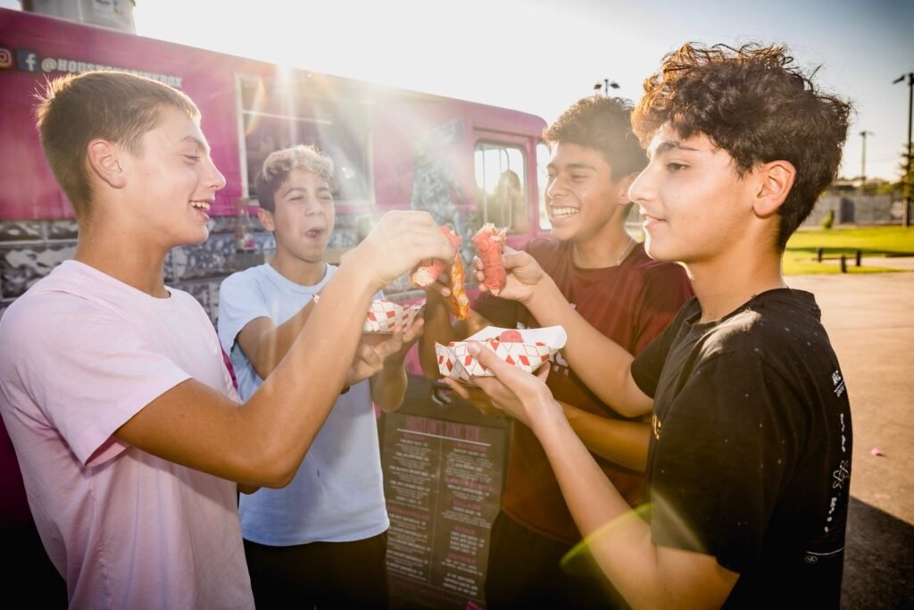 Houston's Pink Box Food Truck 