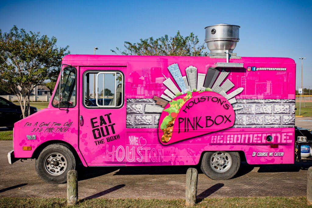 Houston's Pink Box Food Truck 