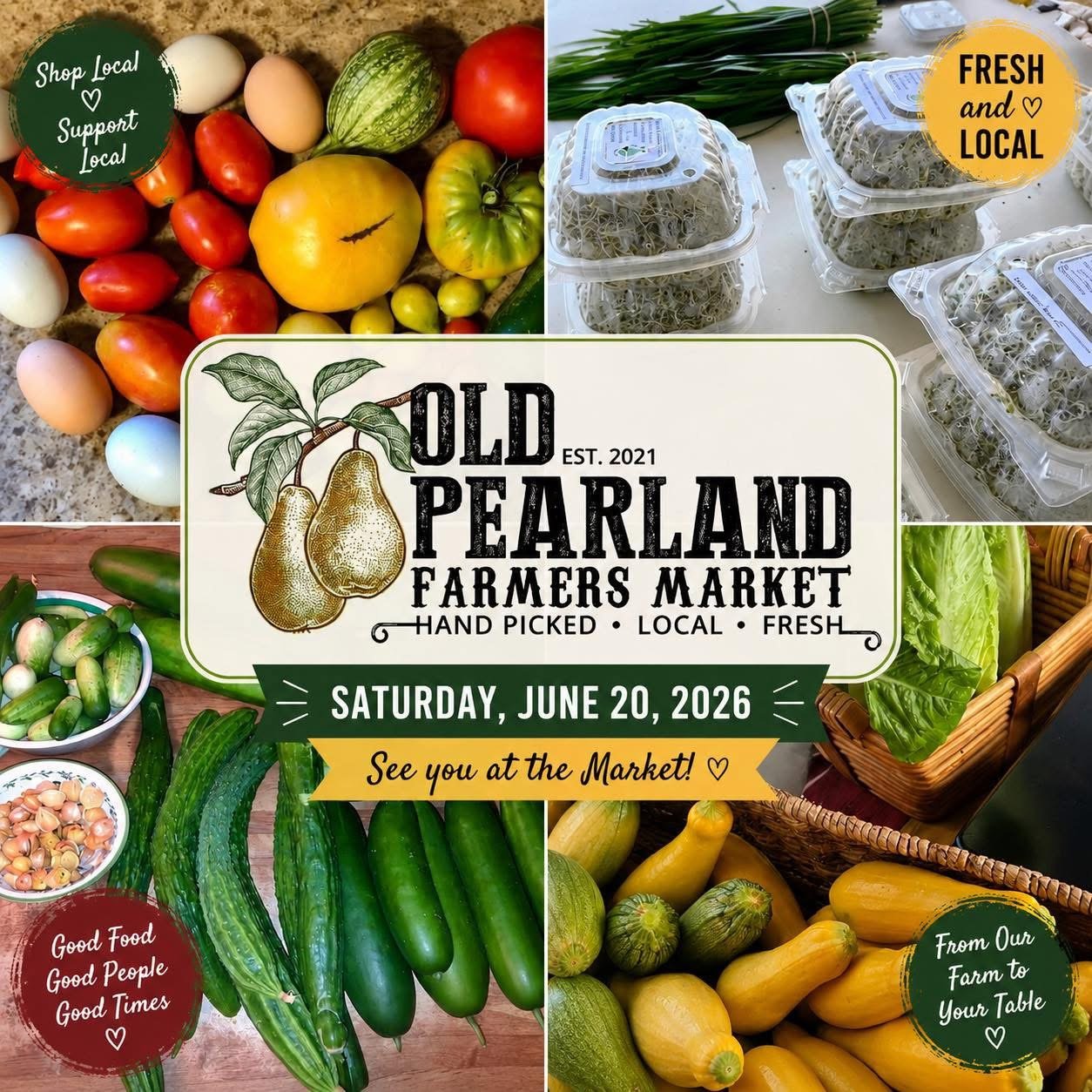 The Story Behind Old Pearland Farmers’ Market Building A Space for Fresh Local Food, Family Fun, and Community