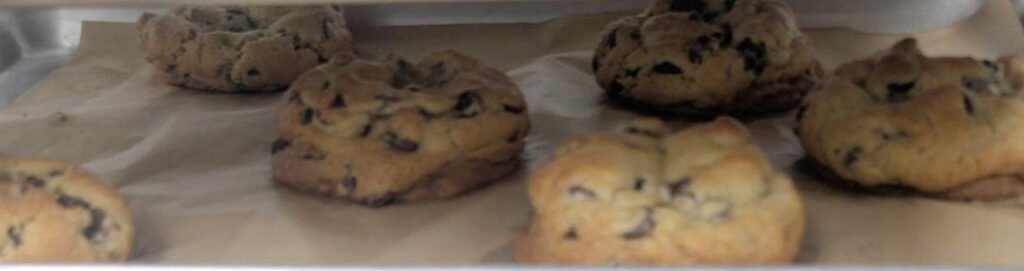 Cookies at Yellow Apron Baking Co, in Pearland Texas