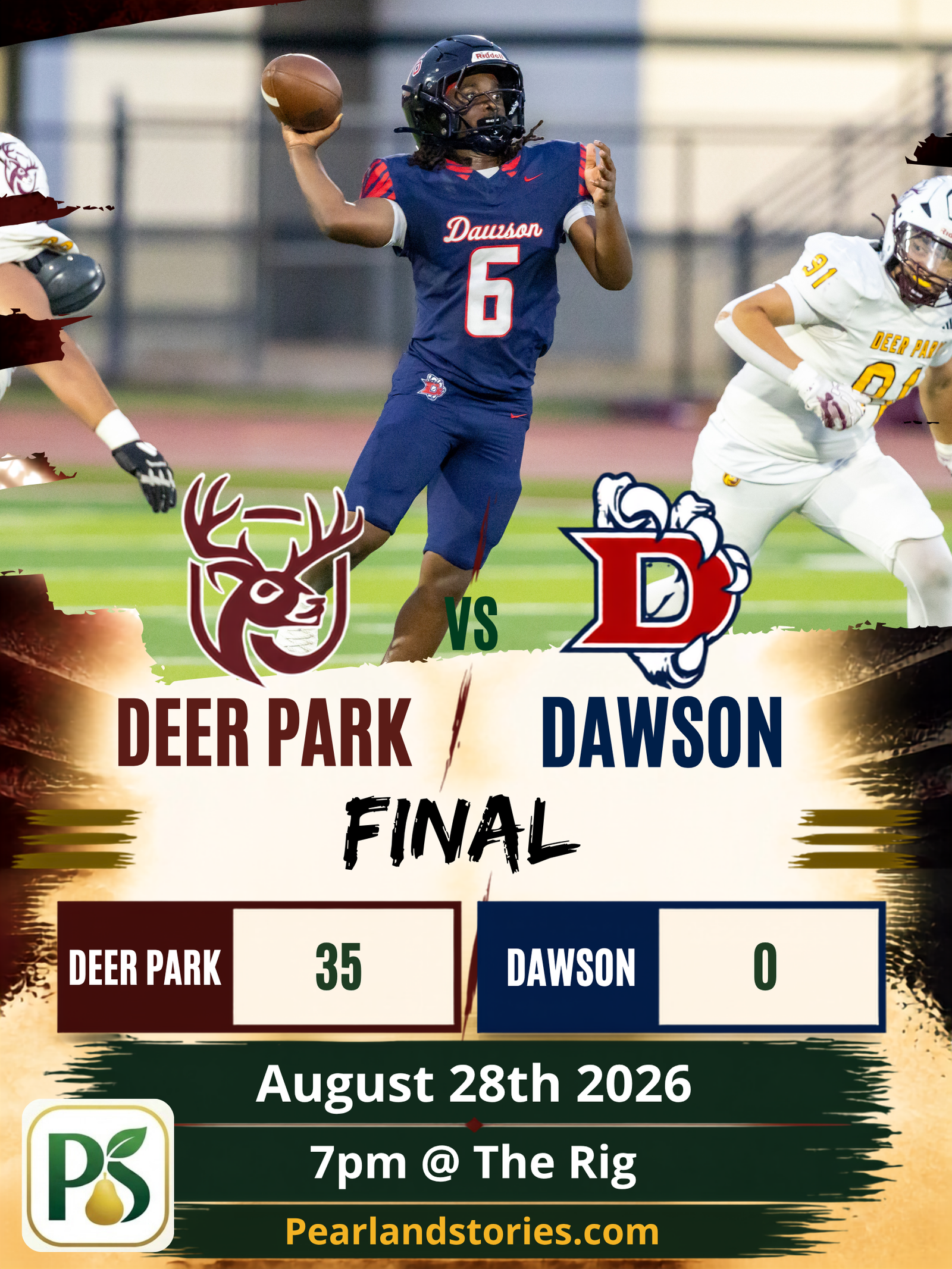 Dawson Opens Home Schedule Against Deer Park with Senior Night