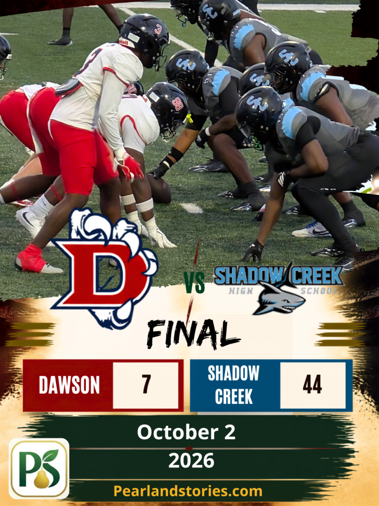 Dawson Eagles Fall to Shadow Creek Sharks, 44-7